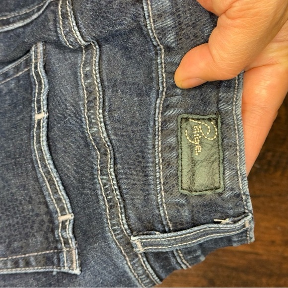 Paige Jeans Verdugo Jeggings Blue Skinny Jeans Modern Size 25 GuC - Picture 5 of 12